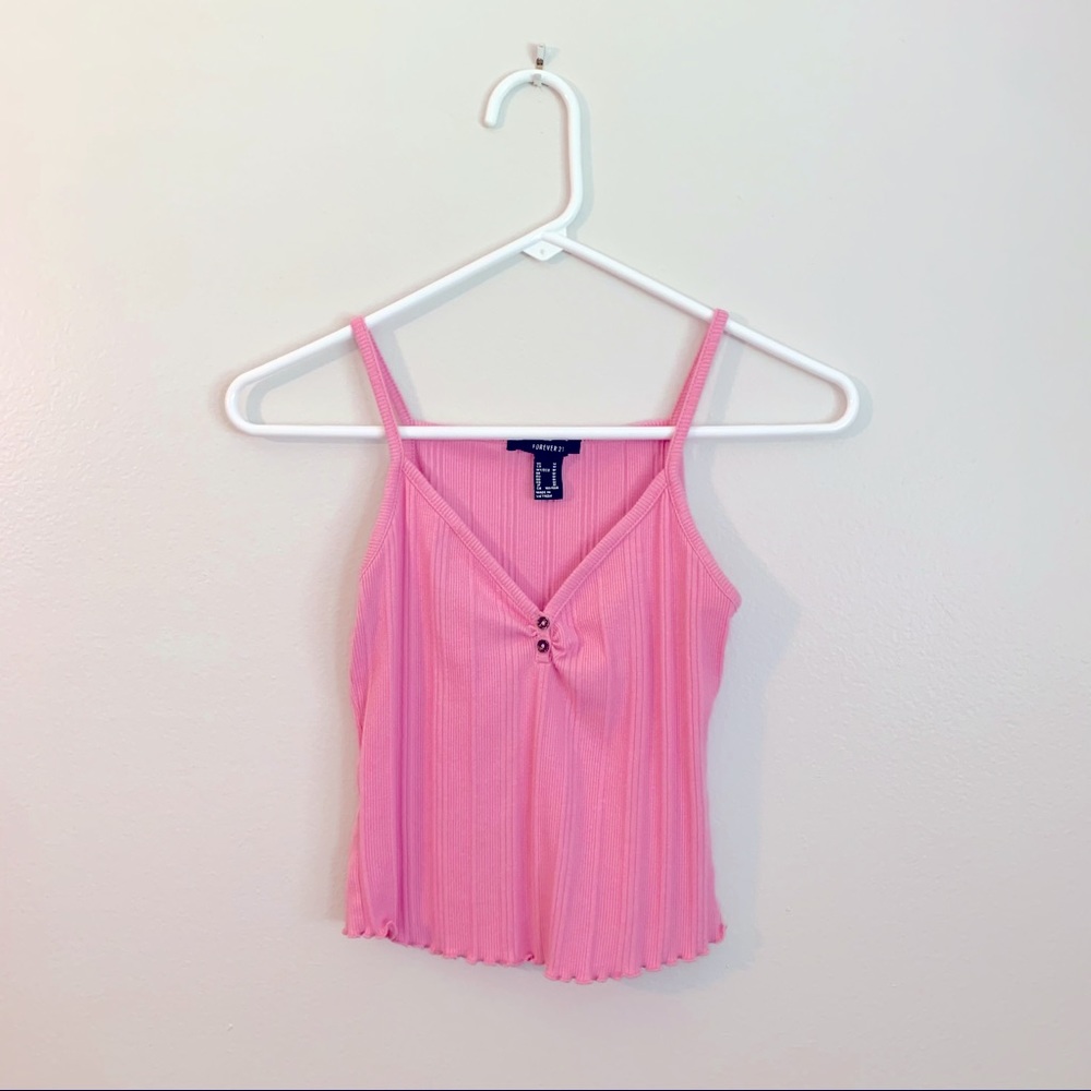 Hot pink cami